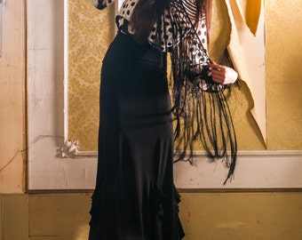 Alba Model Flamenco Skirt