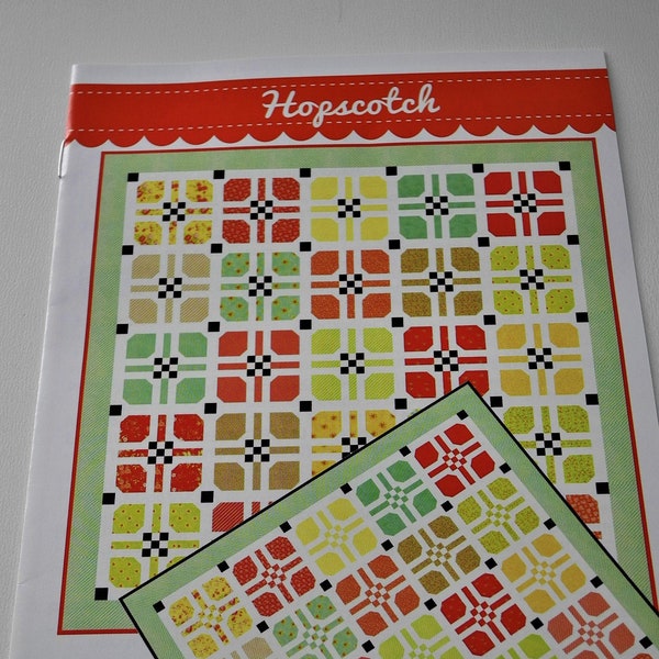 hopscotch quilt kit Ella and ollie fabrics by joanna figueroa of fig tree quilts for Moda retired rare cotton woven quilters floral roses