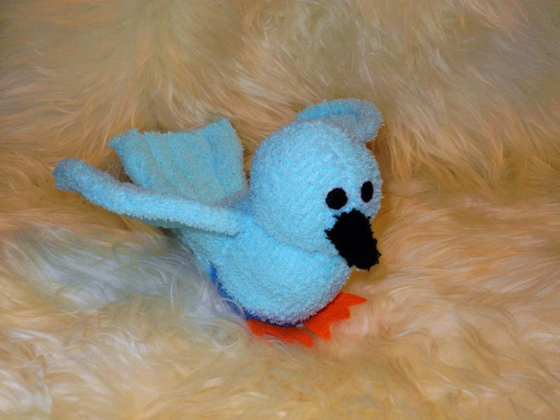 bluebird stuffed animal