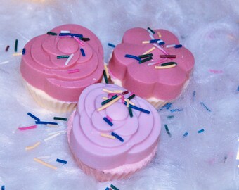 Pink Cupcake Soap