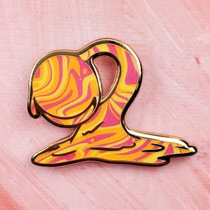 Goopy Plant - enamel pin