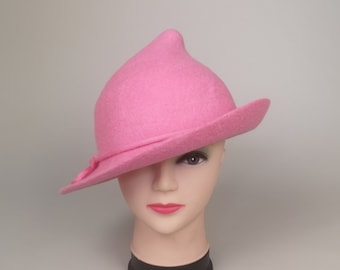 Pink Fleur Delacour style hat -  idea gift for Her