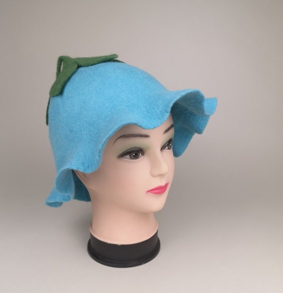 Azure Fairy Flower Hat Ready to Ship 