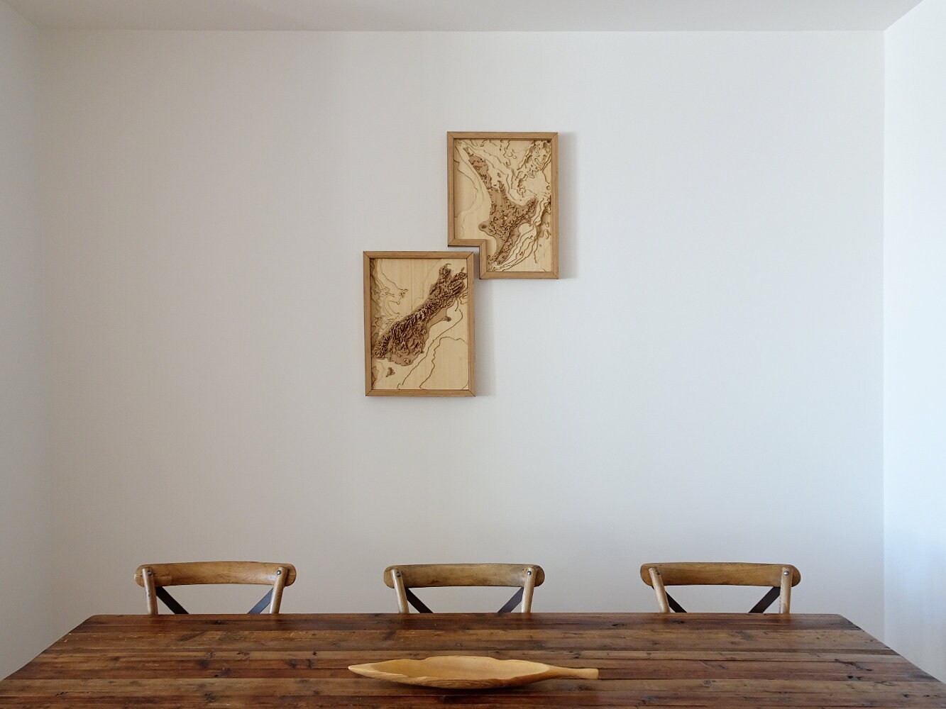 New Zealand Map 3d Wall Art
