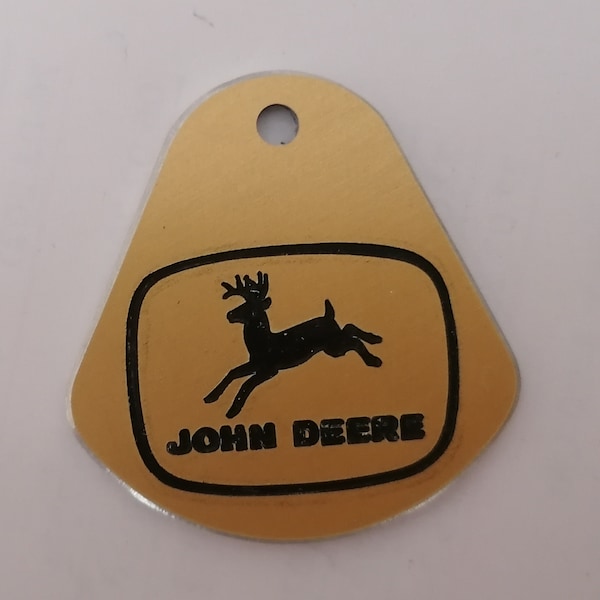 John Deere Keychain Etsy