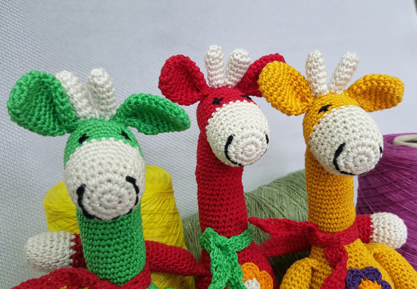 Stuffed Animals & Plushies Toys Crochet Giraffe Crochet Animals Crochet