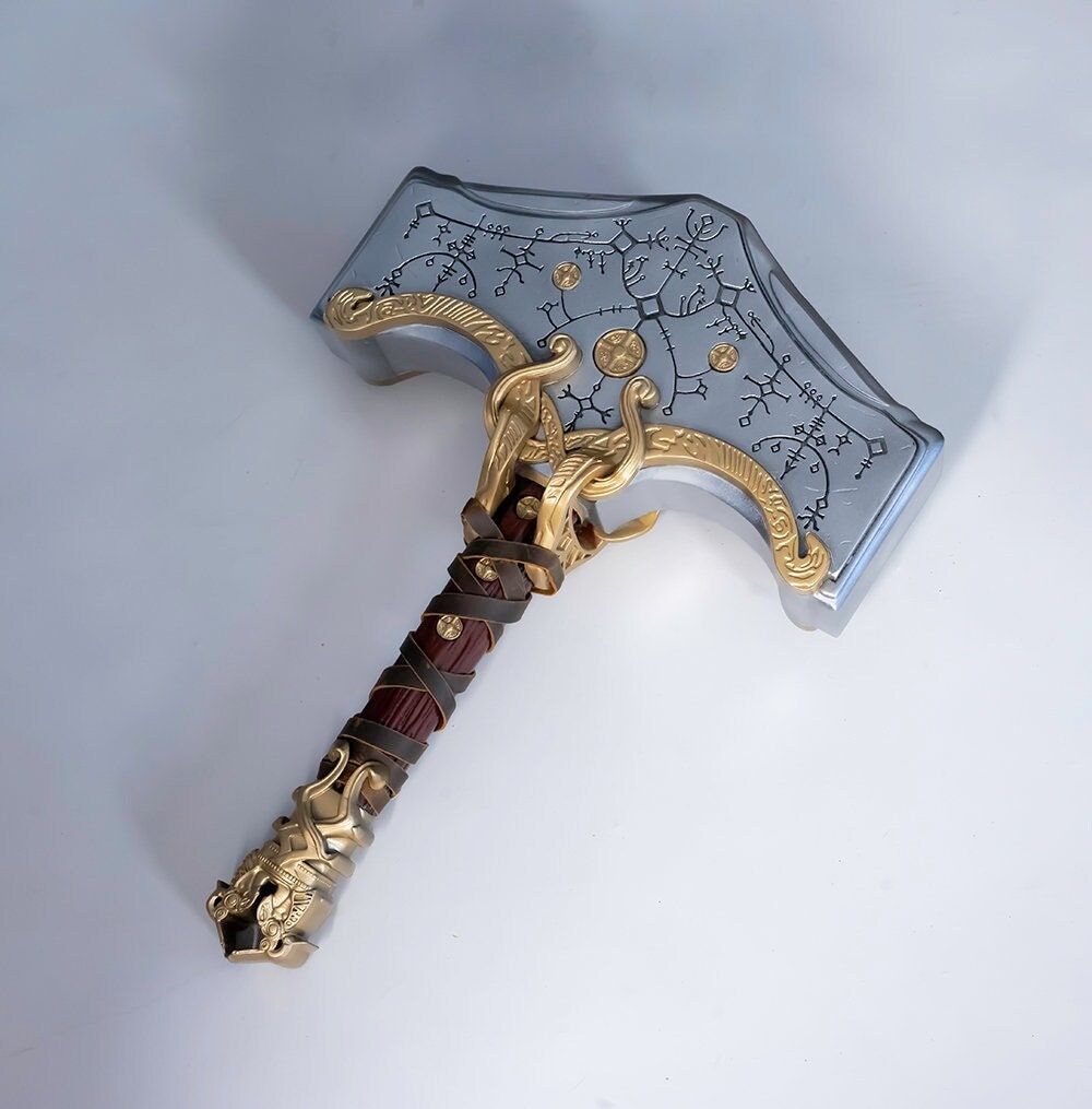 God of War Ragnarok Thor Mjolnir Hammer Etsy India