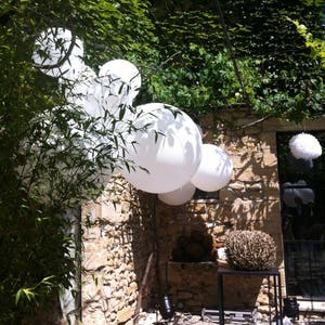 Giant White Balloon Giant 36 Balloon Wedding Balloons Round White Balloons Giant Balloons Big White Balloons Baby Shower Balloon image 2