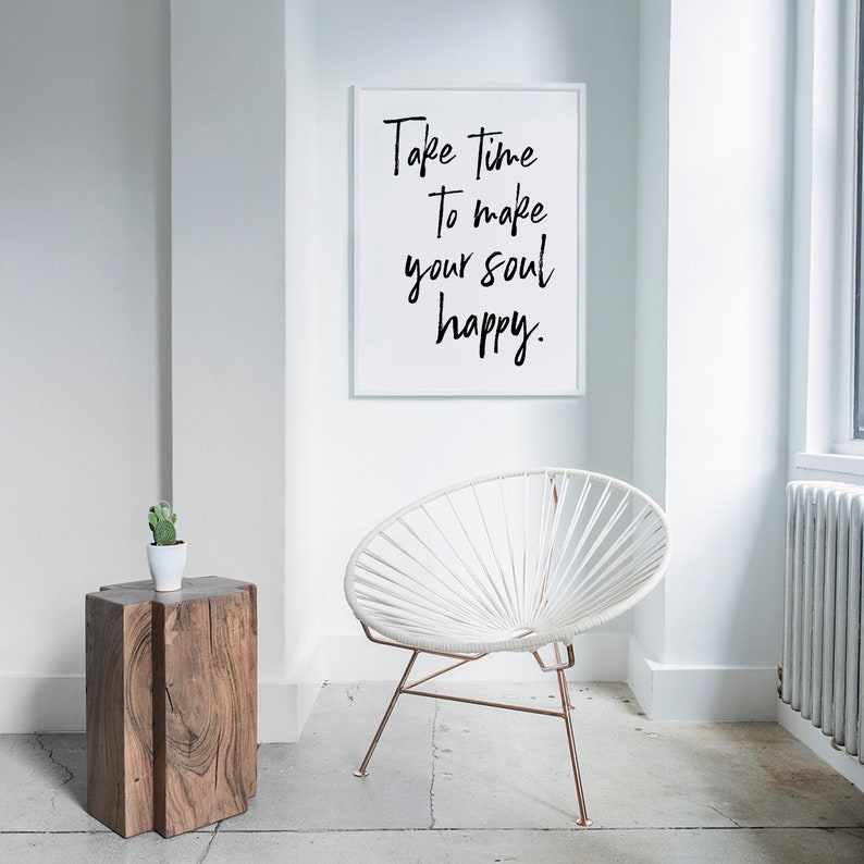 Positive Quotes Printable Art Prints Wall Art Apartment Wall Etsy