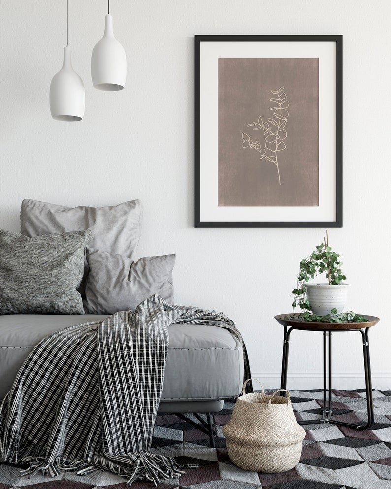 Neutral Gallery Wall Art Set of 6 Prints Dining Room Wall Etsy