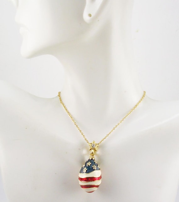 Choice of JOAN RIVERS ENAMEL EGG CHARM or 15" Chain Choice of JOAN RIVERS ENAMEL EGG CHARM or 15" Chain