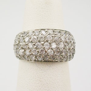 Nolan Miller &quot;Pleasureable Pave&quot; Ring maat 5 zilvertint