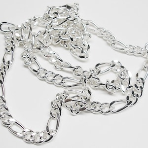 Kenneth Jay Lane Chain Link Necklace  20&quot; silver tone