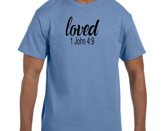 1 John 4 9 Loved Etsy