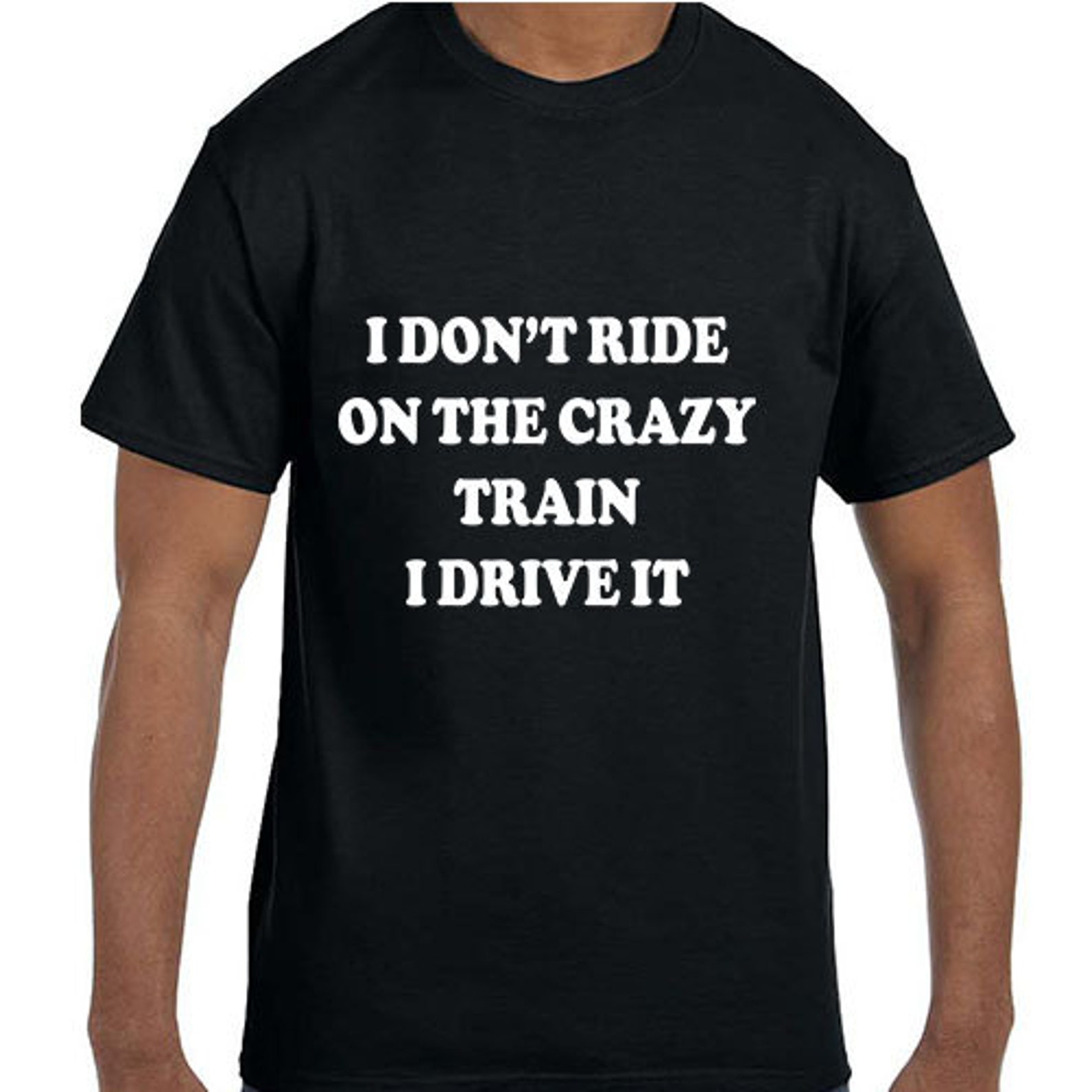 Crazy Train Humor Funny TShirt model xx10036 Etsy