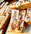Gourmet\/Funfetti Biscotti covered in White Chocolate\/ Gifts\/Delicious\/ 1 Lb