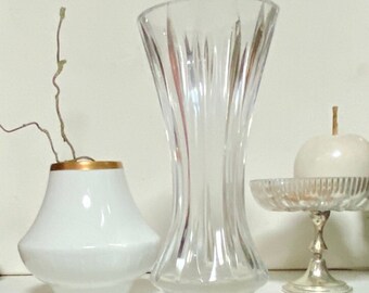 Bleikristall Crystal Vase / Anna Hutte Crystal /Lead Crystal