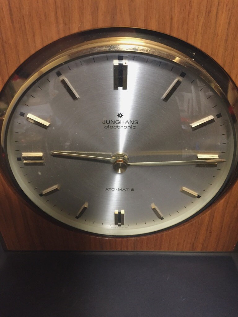 Junghans ATO-MAT S 掛時計 ゴールド Wall Clock Junghans ATO-MAT S Junghans, Germany Sunburst