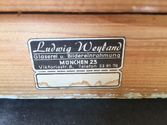 Olgemalde Landschaft Samann Neue Sachlichkeit Der Samann Etsy