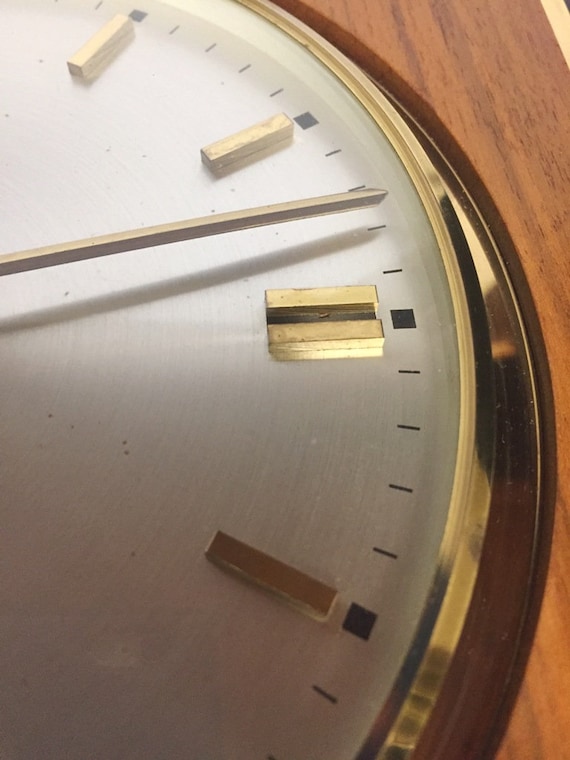 Wall Clock Junghans ATO-MAT S Junghans, Germany Sunburst