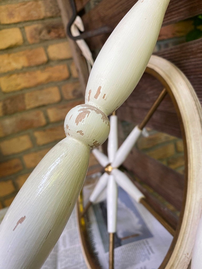 ヴィンテージイタリアンバーカート | ホワイトブラス＆ウッドドリンク