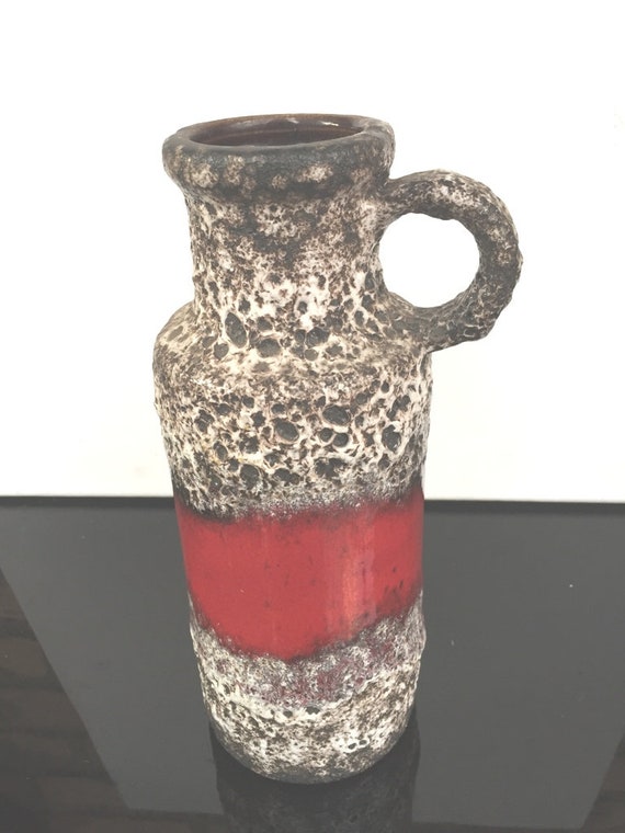 fatlava W.Germany ceramic flowervase フラワーベース 花瓶 238-14