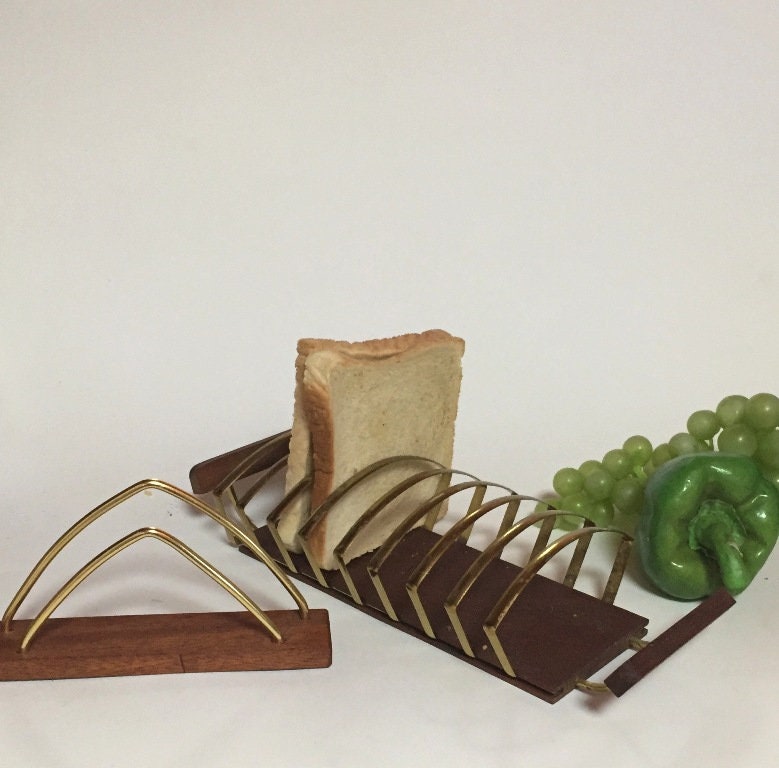 Teakwood Toast Rack, Letter Rack Danish Vintage Dishware Rack and ...