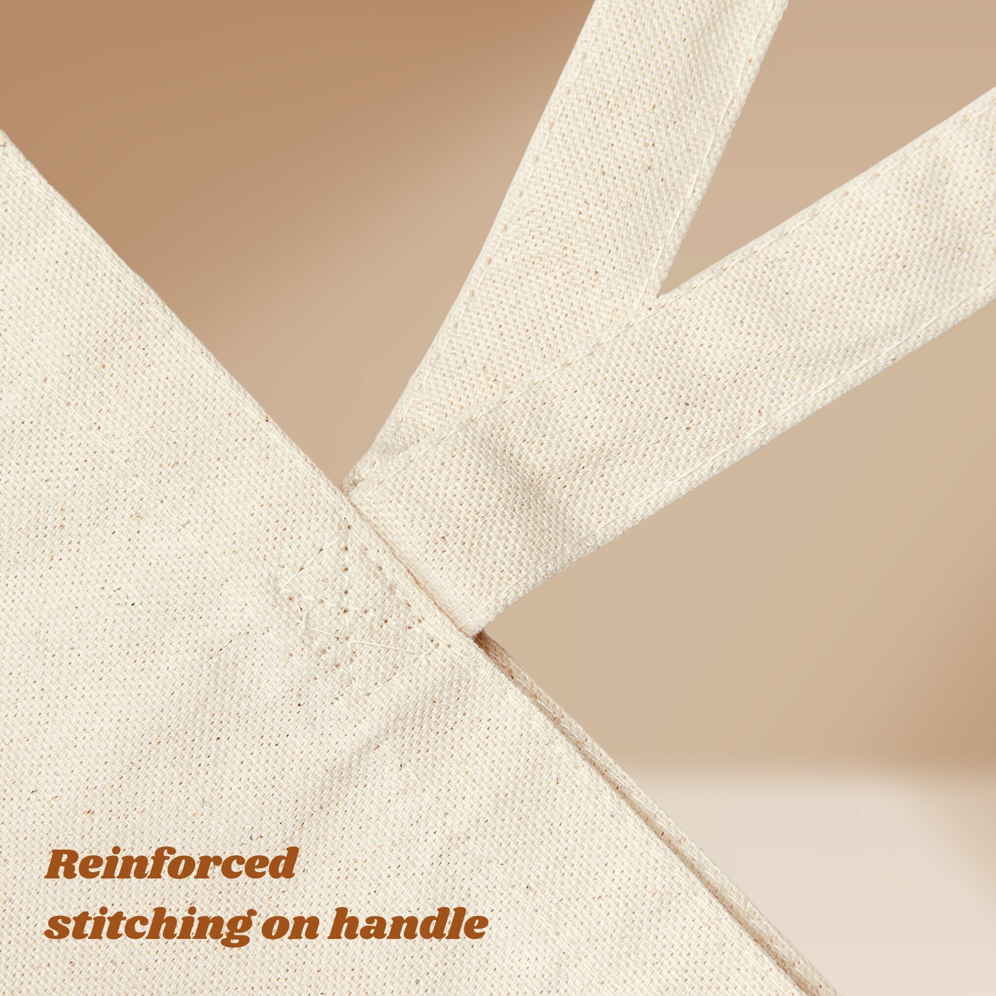 Sand Canvas Handbag main image 1