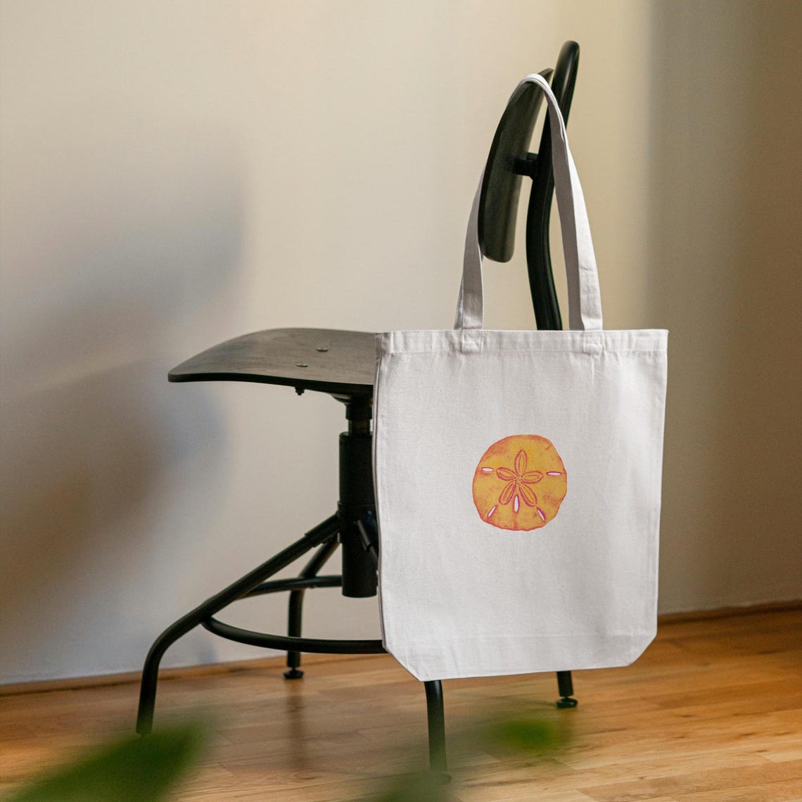 Sand Canvas Handbag