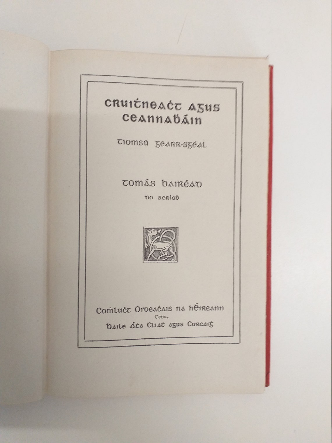 Old Irish book school books textbooks Irish language in Etsy