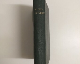 Un libro de versos para niños y niñas, 1908 antiguo libro de poesía para niños. Oxford, compilado por J. C. Smith. Primera edición.