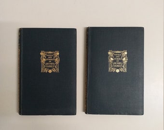 The Portrait of a Lady by Henry James, in two volumes. 1928 Macmillan edition.