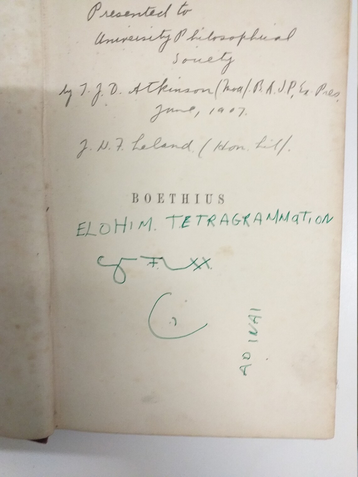 Provability equation image