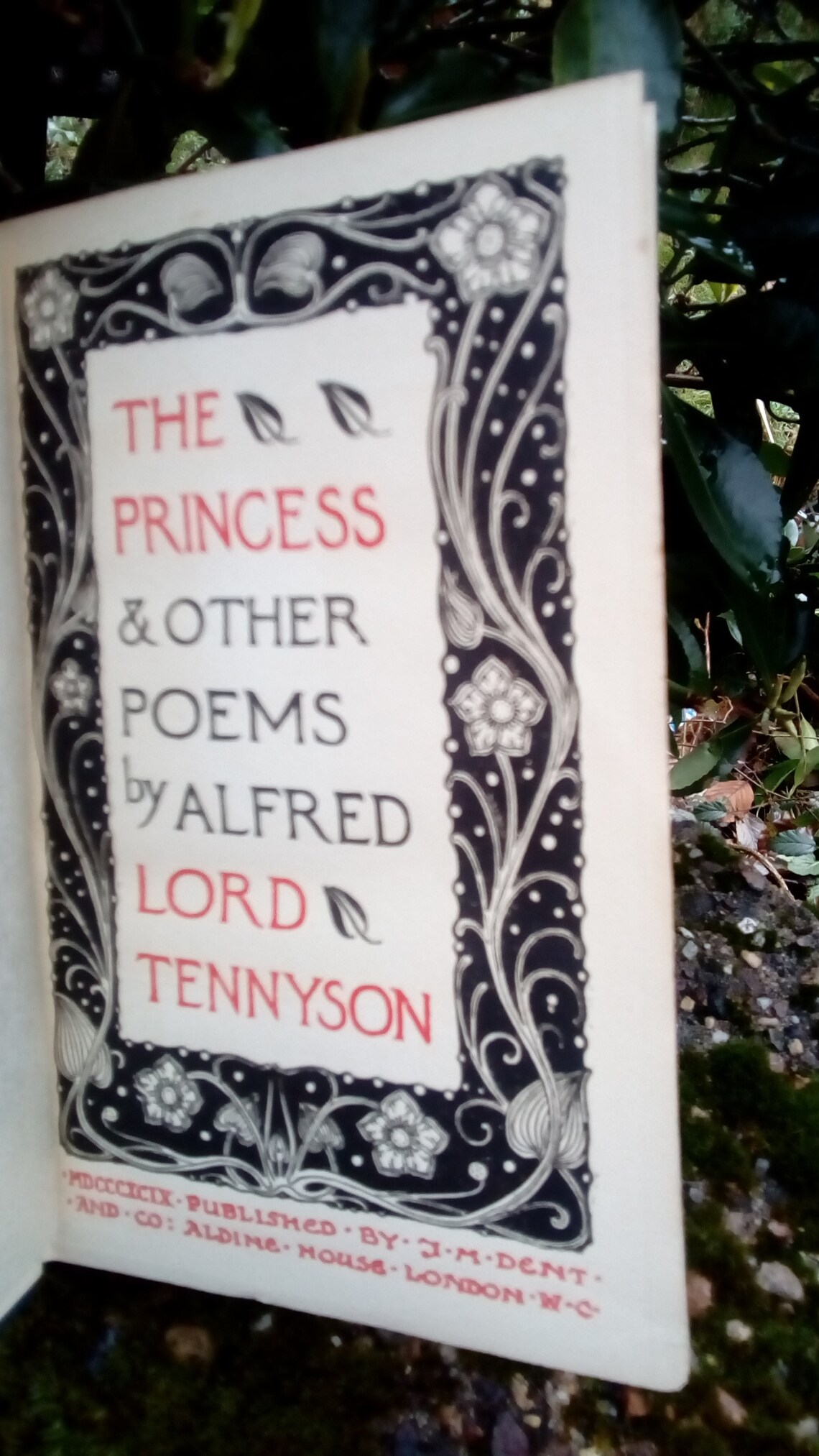 The Princess and Other Poems Alfred Lord Tennyson 1901 Etsy