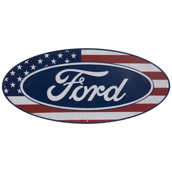 Ford USA Oval Logo Large 20