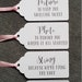 Bride &amp; Groom Wedding Gift Tags - Perfect for the Wedding Morning Gift ...
