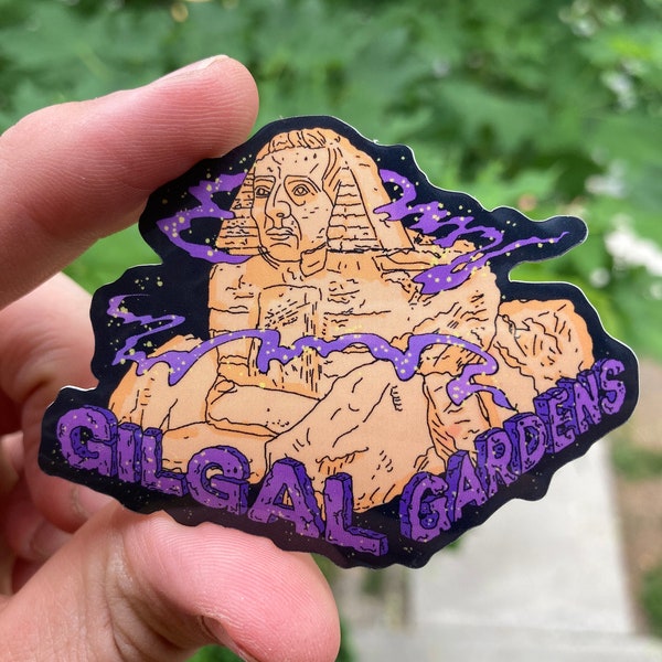 Gilgal Gardens Salt Lake City sticker Joseph smith sphinx