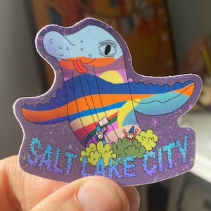 Adesivo 9th e 9th Whale di Salt Lake City