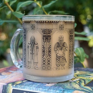 The Mighty Dwarves Glass Mug