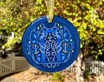 Middle Earth Glass Ornaments