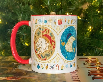 Wizarding Christmas Mug - Bookish Mug
