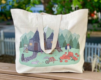 The Gamekeepers Cottage Tote - Literary Tote