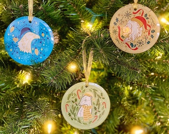 House Glass Ornament - Christmas Ornament