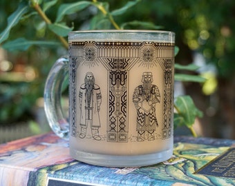 The Mighty Dwarves Glass Mug