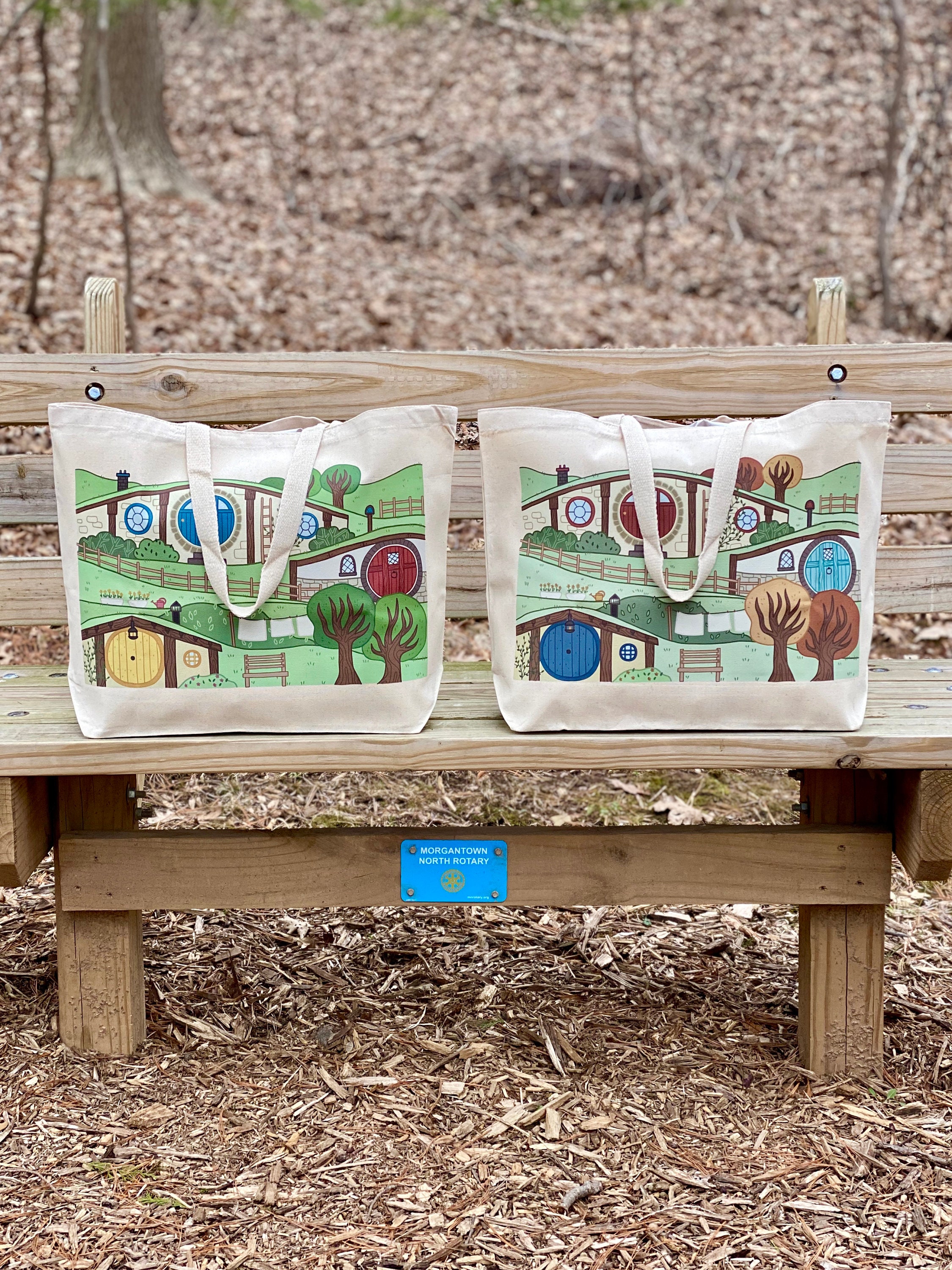 The Shire Tote Literary Gift Etsy