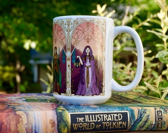 The Council at Sunset Mug