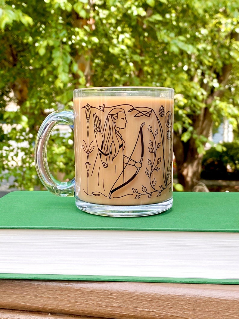 The Fellowship Glass Mug Literary Mug image 1