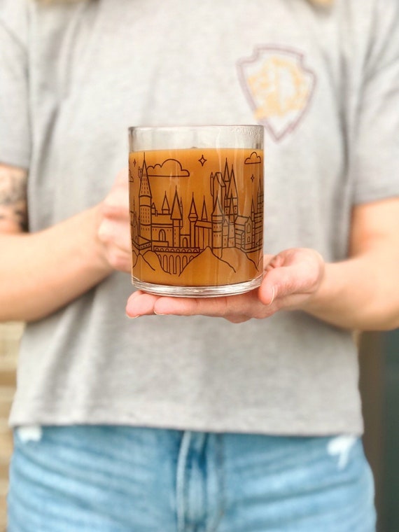 Hogwarts Glass Coffee Mug