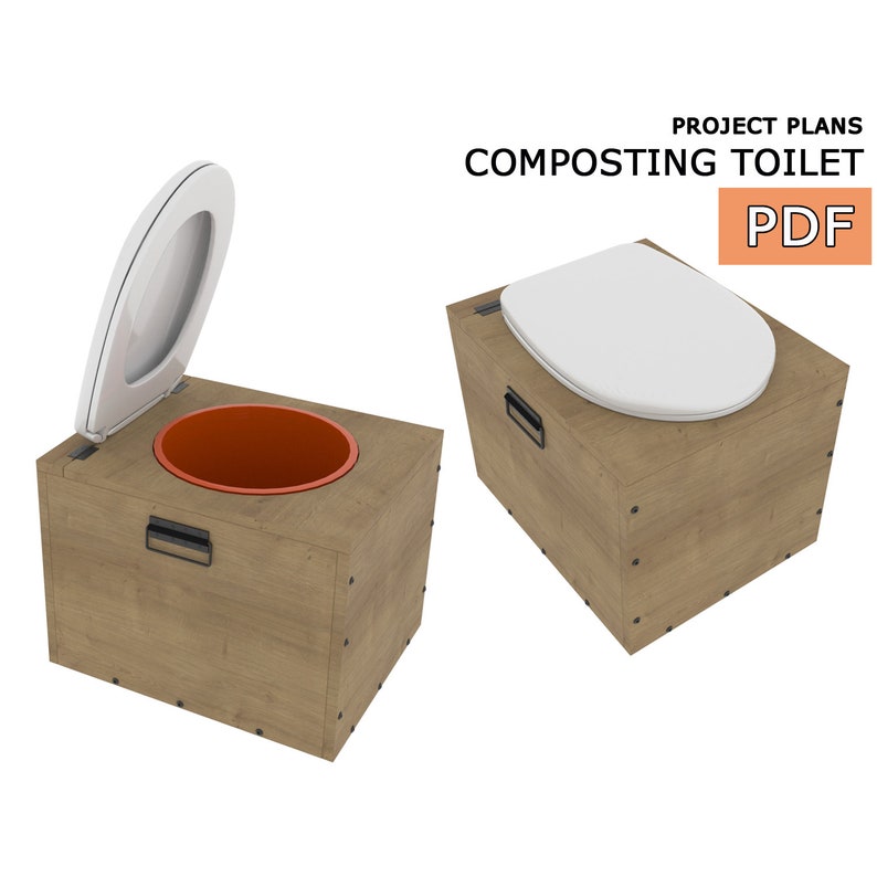Compost Toilet Diy Plan Digital Download Only Etsy UK