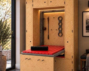 Hidden BDSM Wardrobe Plans – Secret Adult Furniture Cabinet – DIY Digital Download
